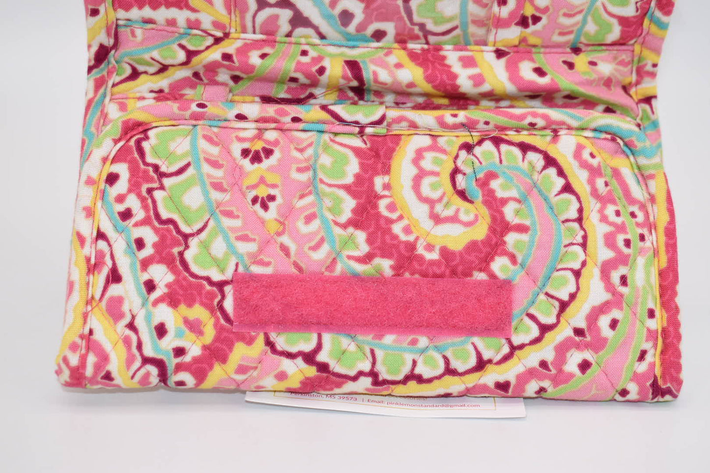 Vera Bradley Quilted Cotton Trifold Wallet in "Capri Melon" Pattern