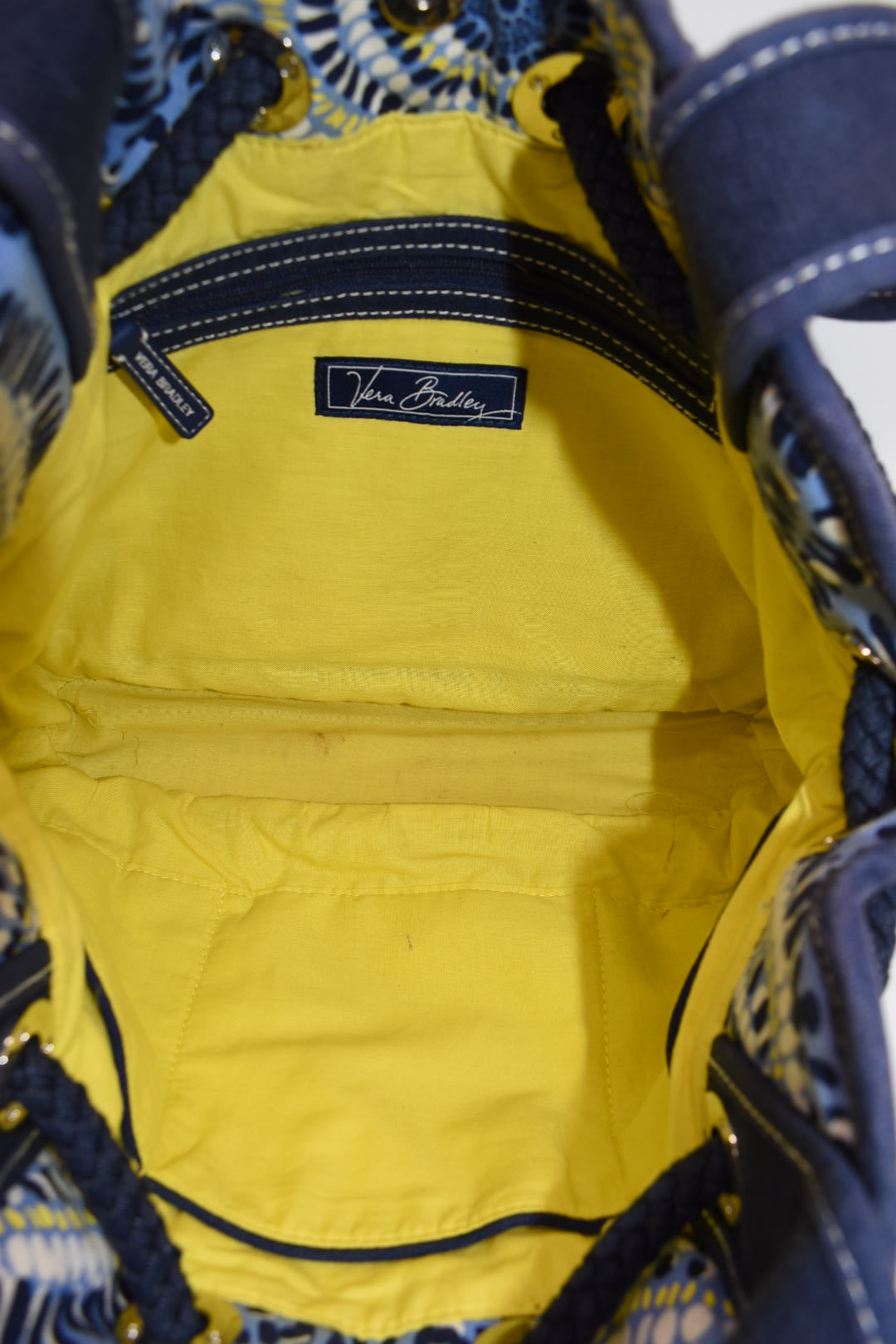 Vera Bradley Quilted Cinch Shoulder Bag in "Starry Night" Pattern