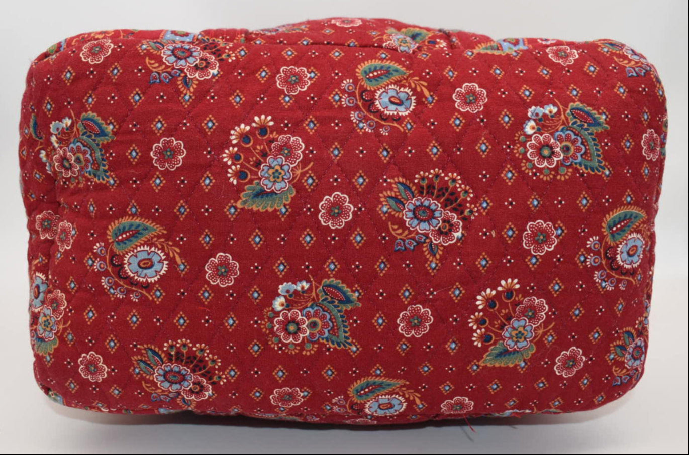 Vera Bradley Hoosier Shoulder Bag in "Provincial Red - 1986" Pattern