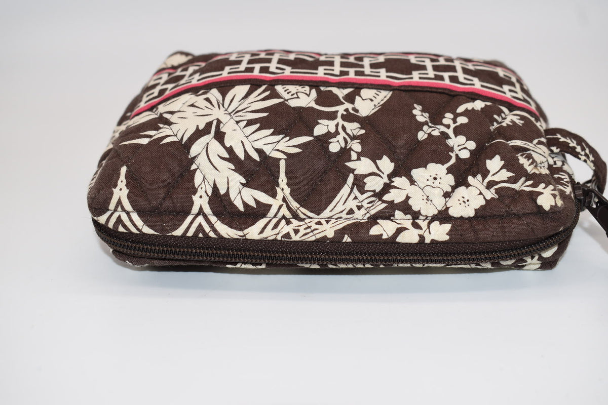 Vera Bradley Medium Cosmetic Bag in "Imperial Toile" Pattern