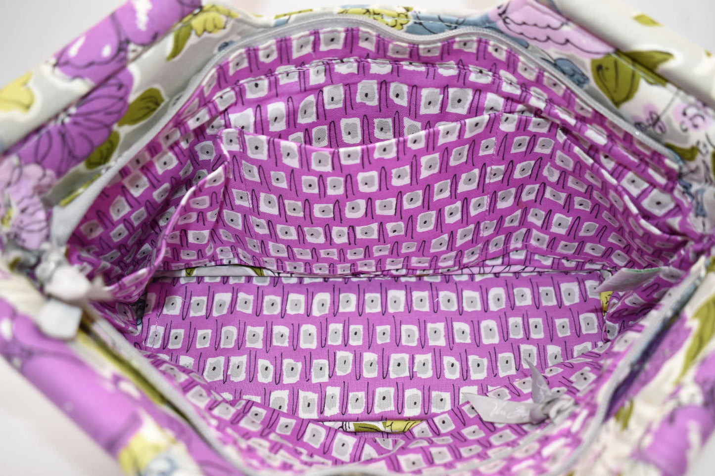 Vera Bradley Gabby Tote Bag in "Watercolor" Pattern