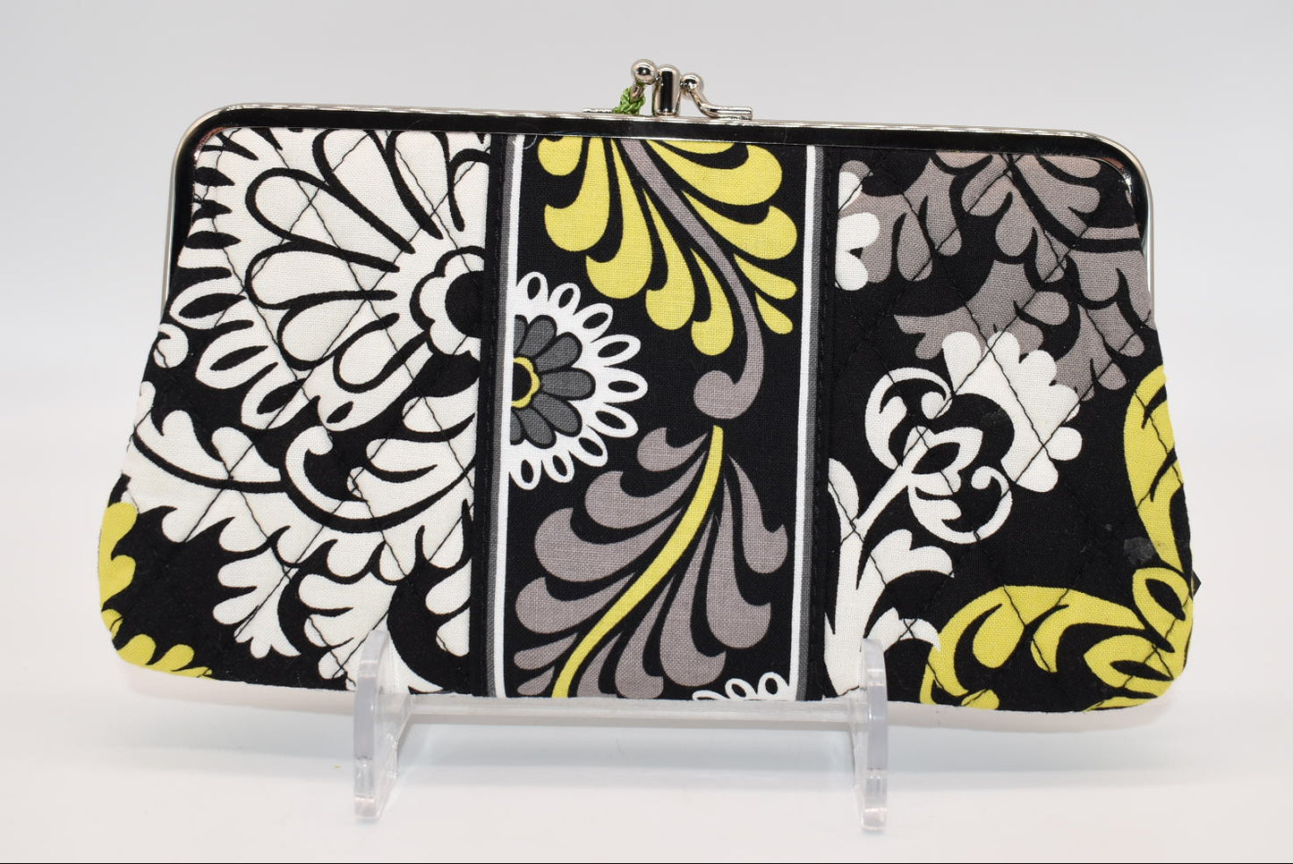 Vera Bradley Double Kisslock Wallet in "Baroque" Pattern