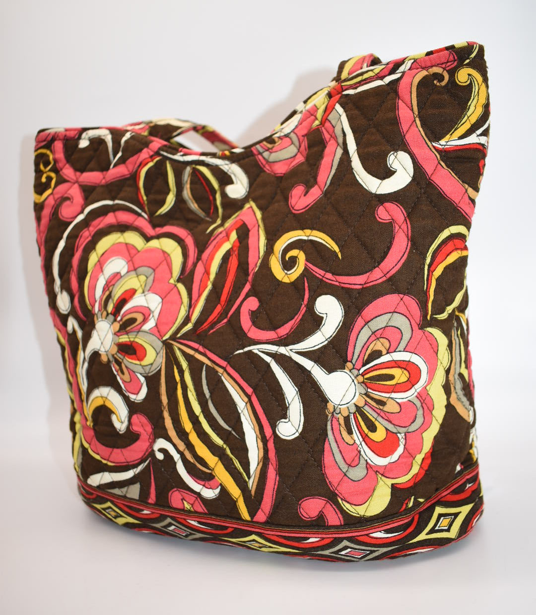 Vera Bradley Bucket Tote Bag in "Puccini" Pattern