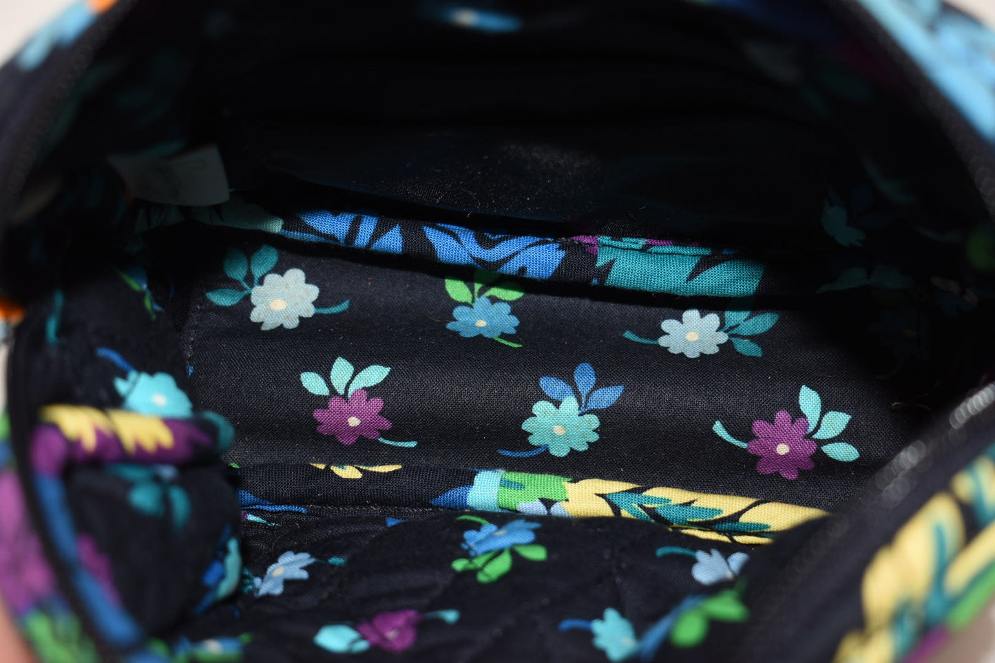 Vera Bradley Mini Chain Bag in "Midnight Blue" Pattern