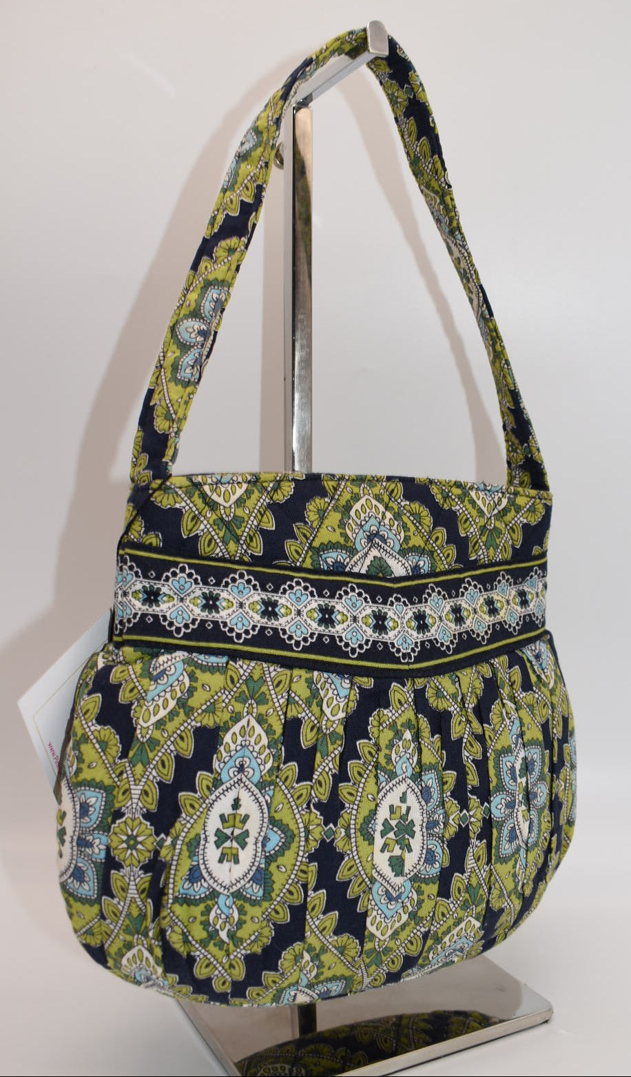 Vera Bradley Hannah Small Pleated Bag in "Cambridge" Pattern