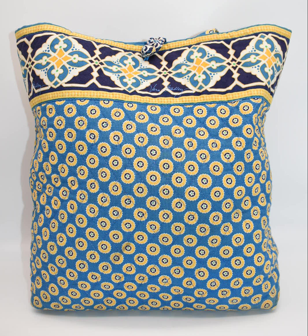 Vera Bradley Everyday Tote Bag in "Riviera Blue" Pattern