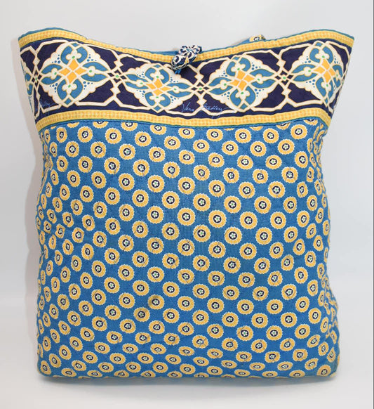 Vera Bradley Everyday Tote Bag in "Riviera Blue" Pattern