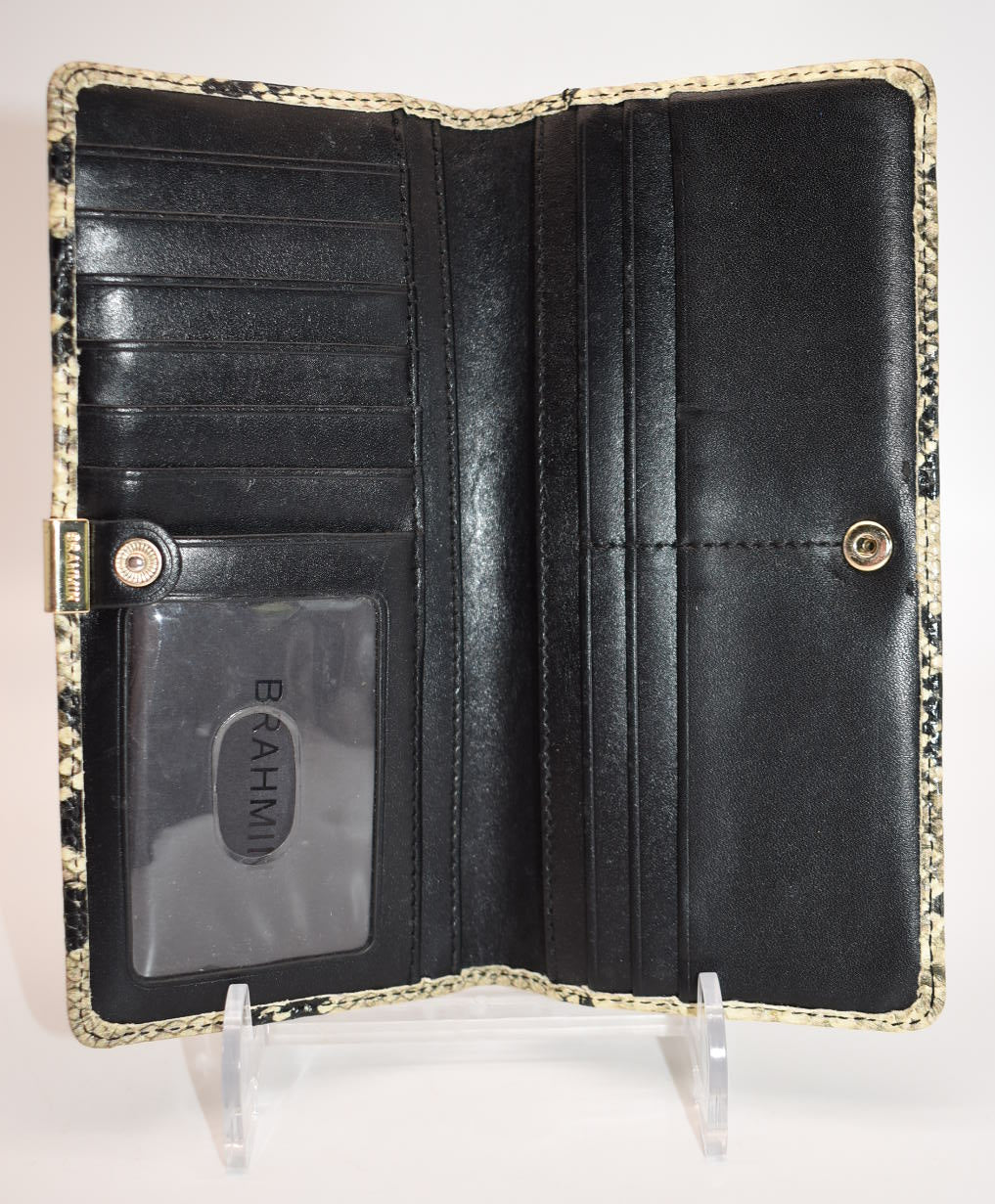 Brahmin Ady Wallet in Caviar Felix