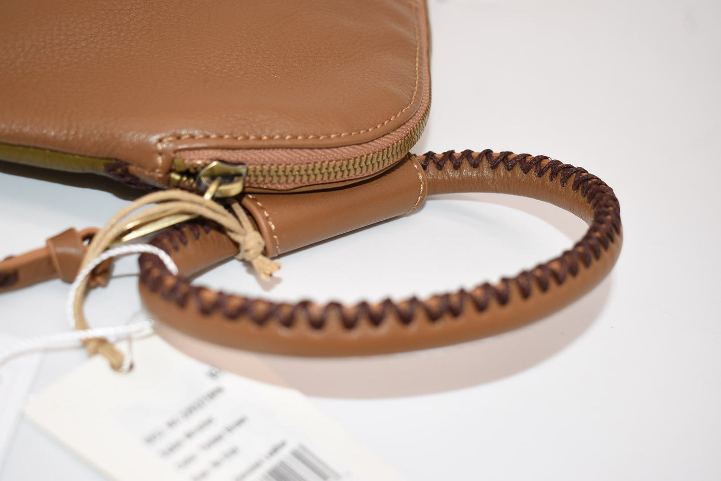 HOBO Intl Sable Wristlet Bag in Timber Brown