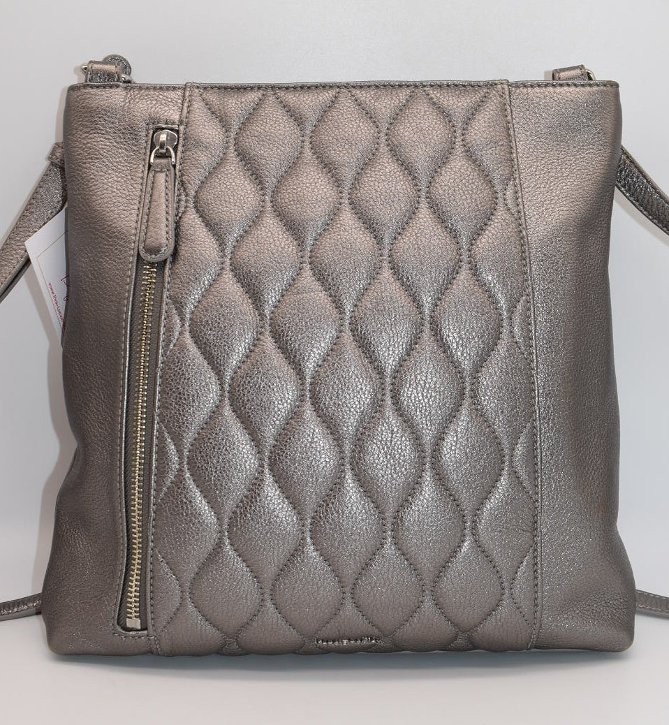 Vera Bradley Quilted Leather Molly Crossbody Bag in "Caspian Sea"