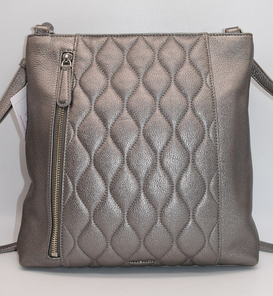 Vera Bradley Quilted Leather Molly Crossbody Bag in "Caspian Sea"