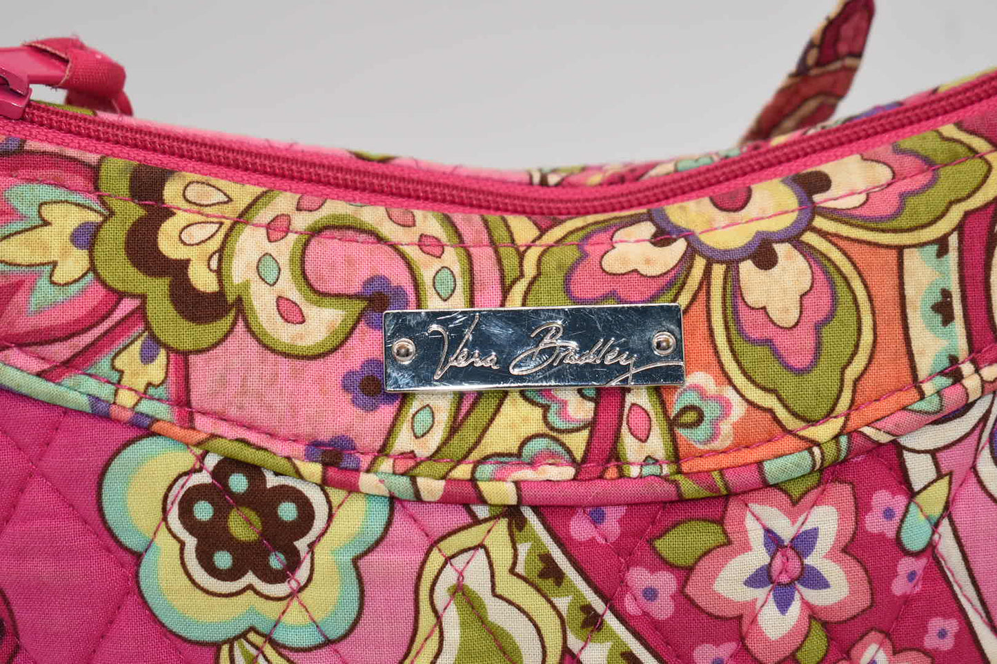 Vera Bradley Little Crossbody Bag in "Pink Swirls" Pattern