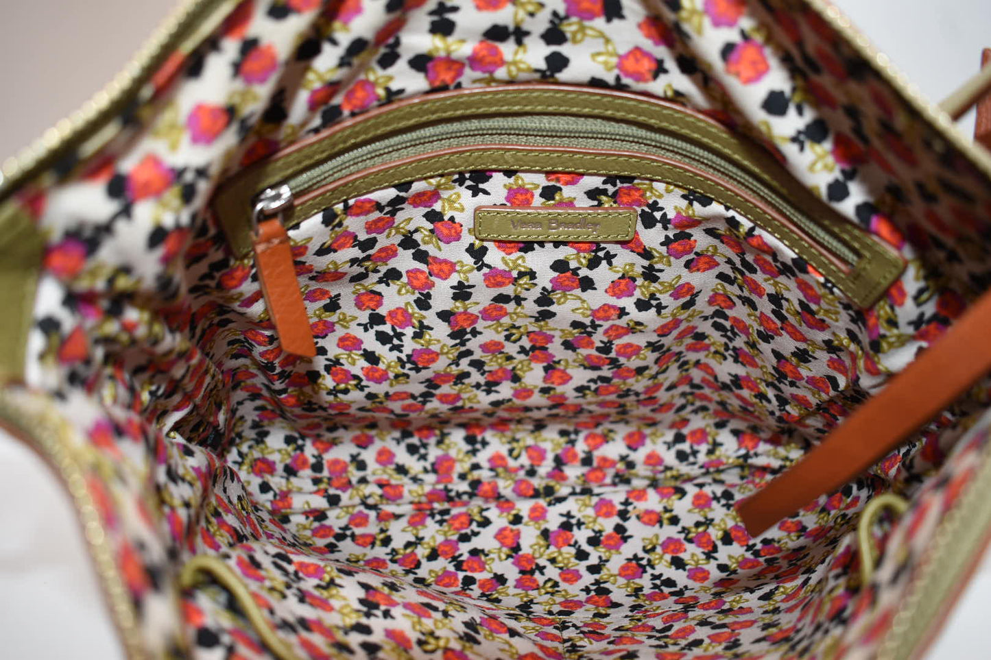 Vera Bradley Gallatin Leather Crossbody Bag in "Bittersweet Chocolate"