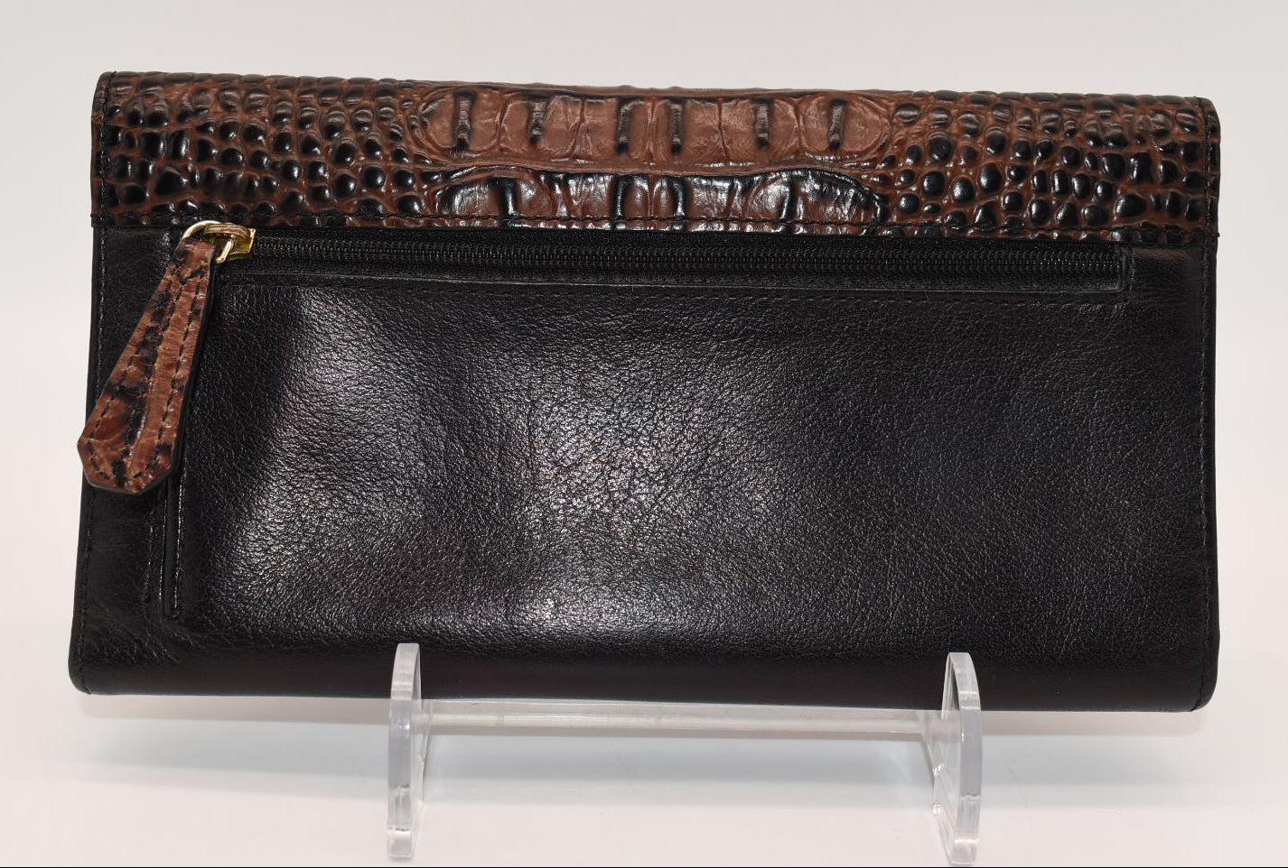 Brahmin Soft Checkbook Wallet in Tuscan Tri-Texture