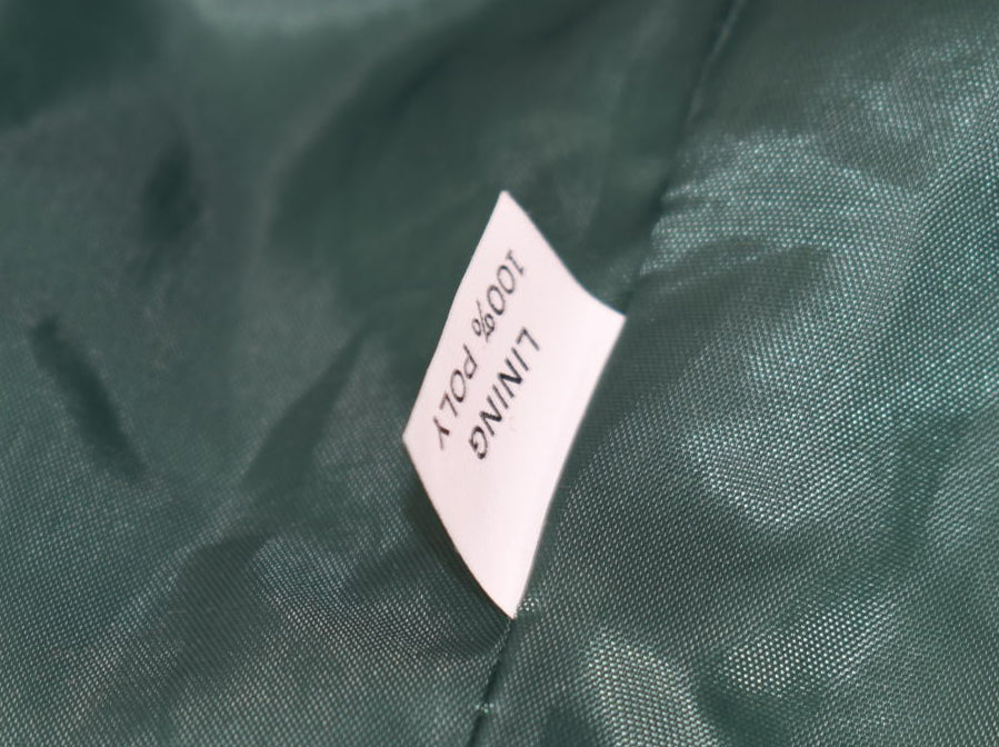 Vintage Vera Bradley Quilted Medium Jacket in "Greenbriar-1987" Pattern