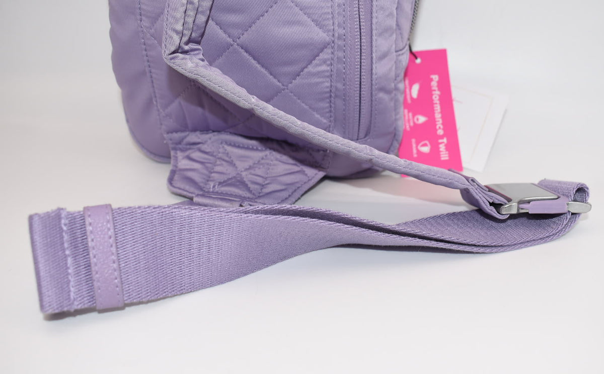 Vera Bradley Utility Sling Bag in Performance Twill - Lavender