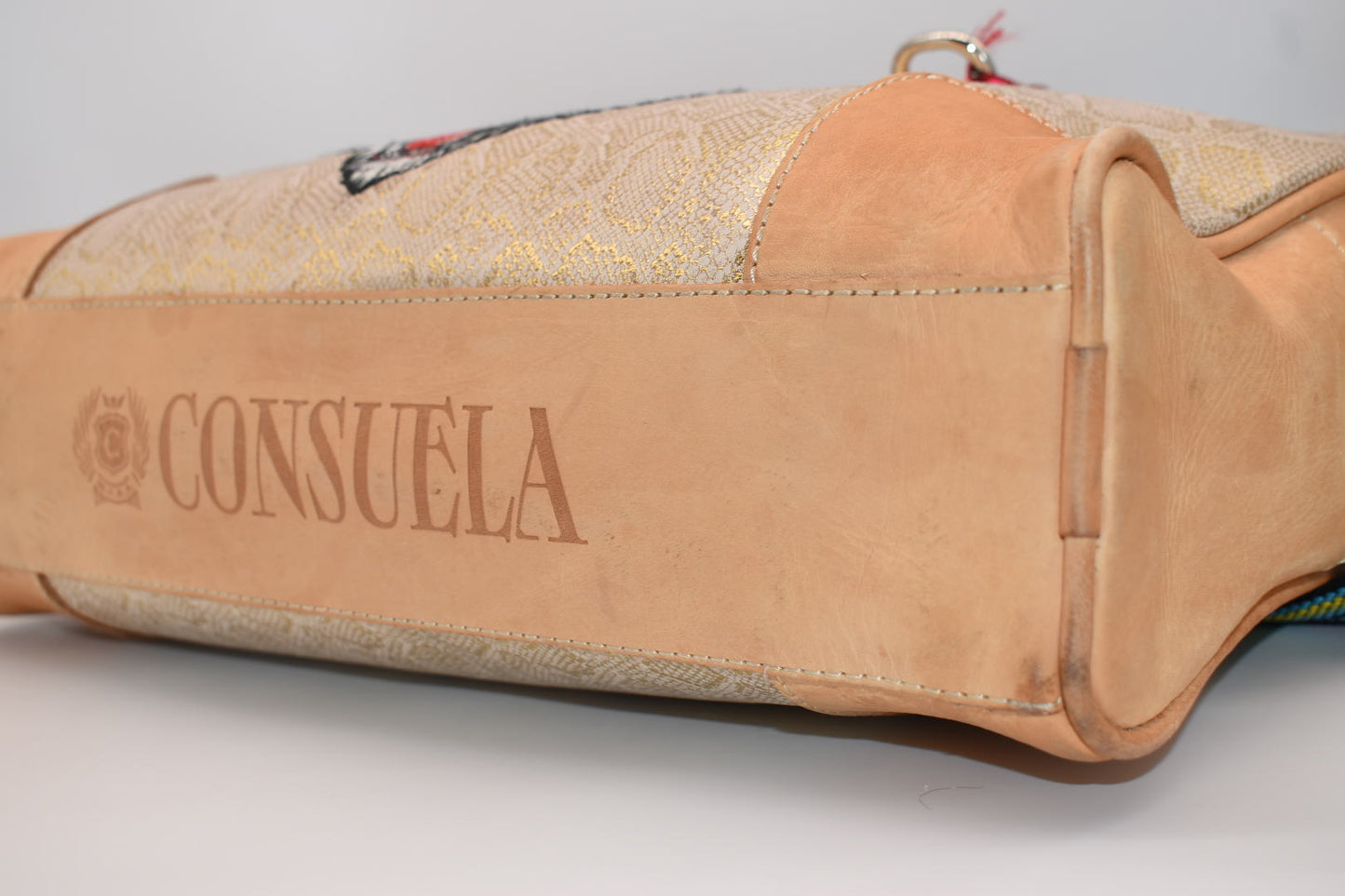 Consuela Carryall Gilded Satchel Bag