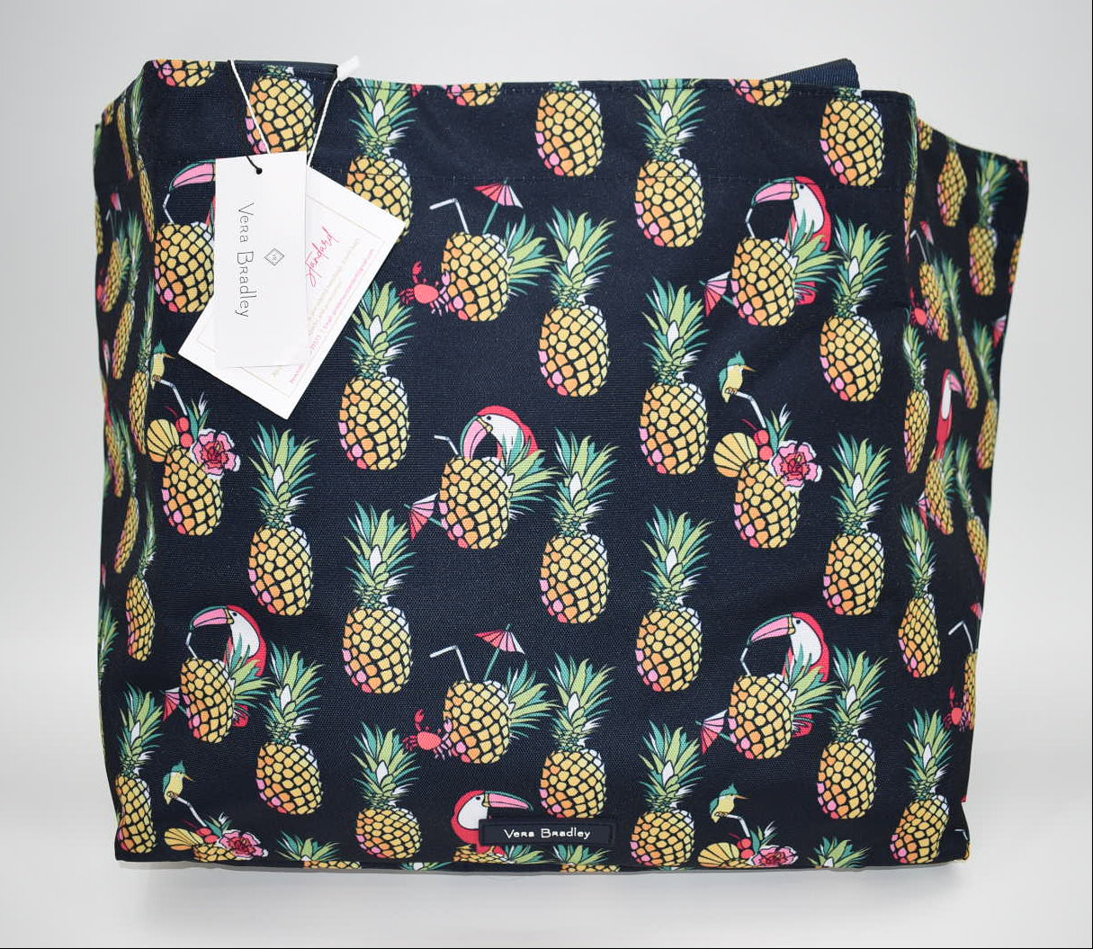 Vera Bradley Lighten Up Family Tote Bag in "Toucan Party" Pattern