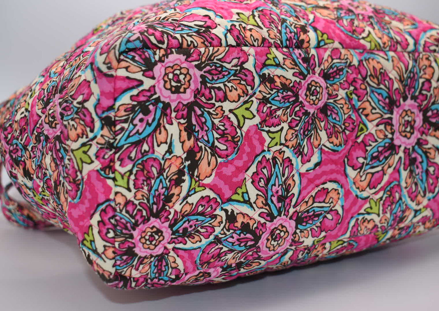 Vera Bradley Large Glenna Tote Bag in "Sunburst Floral" Pattern