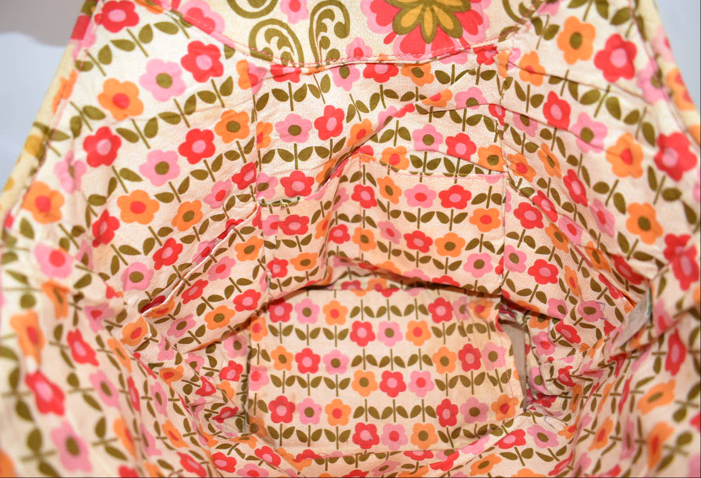 Vera Bradley Side by Side Tote Bag in "Folkloric" Pattern