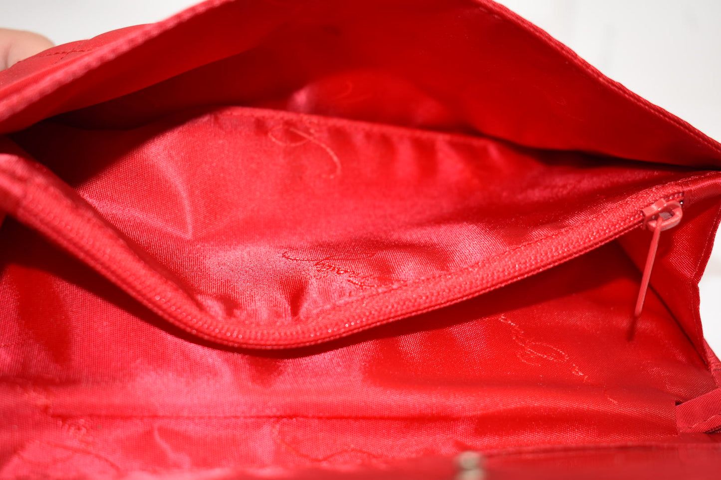 Vera Bradley Microfiber Clutch Wallet in Red