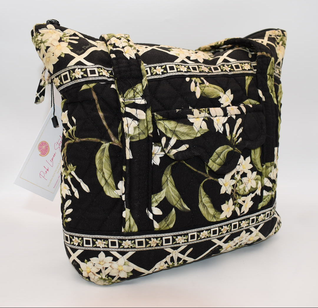 Vera Bradley Small Villager Tote Bag in "Jasmine" Pattern