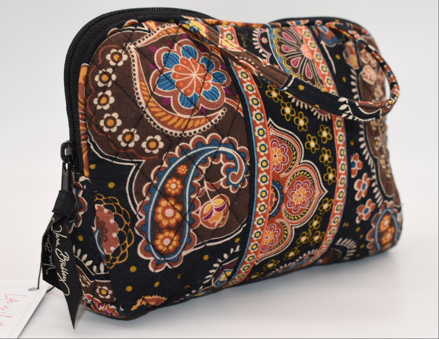 Vera Bradley Cosmetic & Toiletry Medium Bag in "Kensington" Pattern