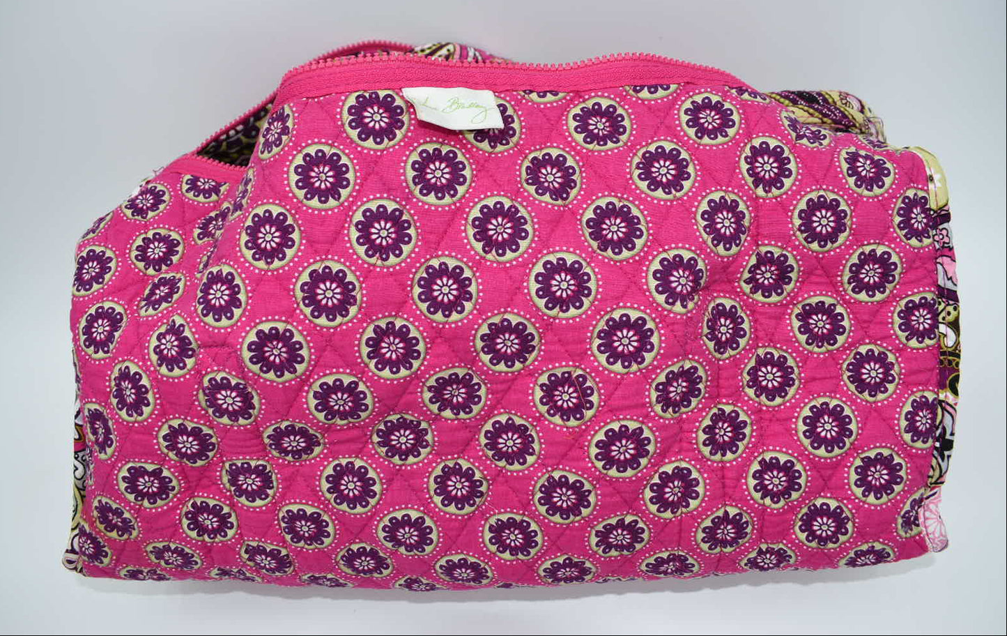 Vera Bradley Medium Duffel Bag in "Very Berry Paisley" Pattern