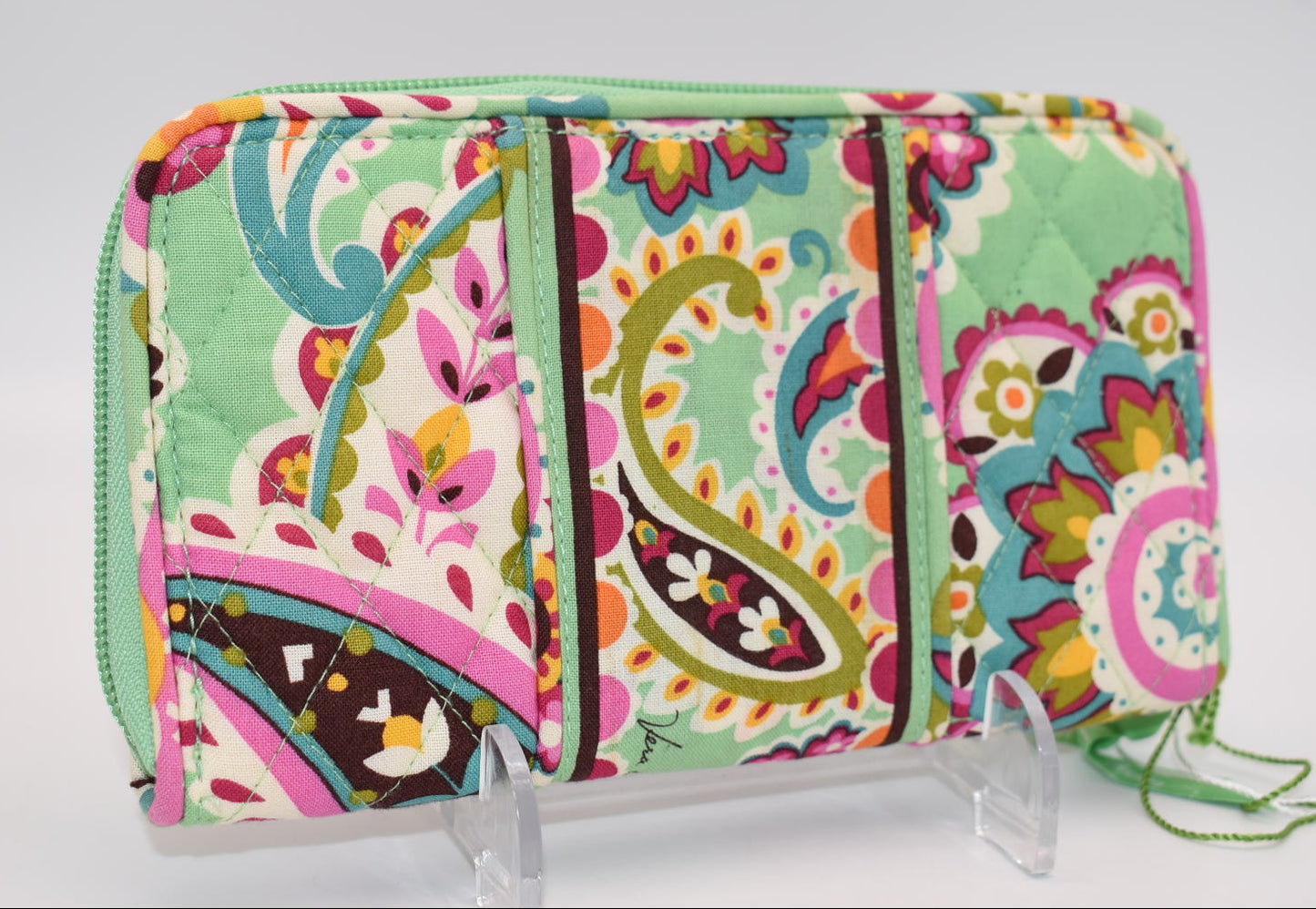 Vera Bradley Accordion Wallet in "Tutti Frutti" Pattern