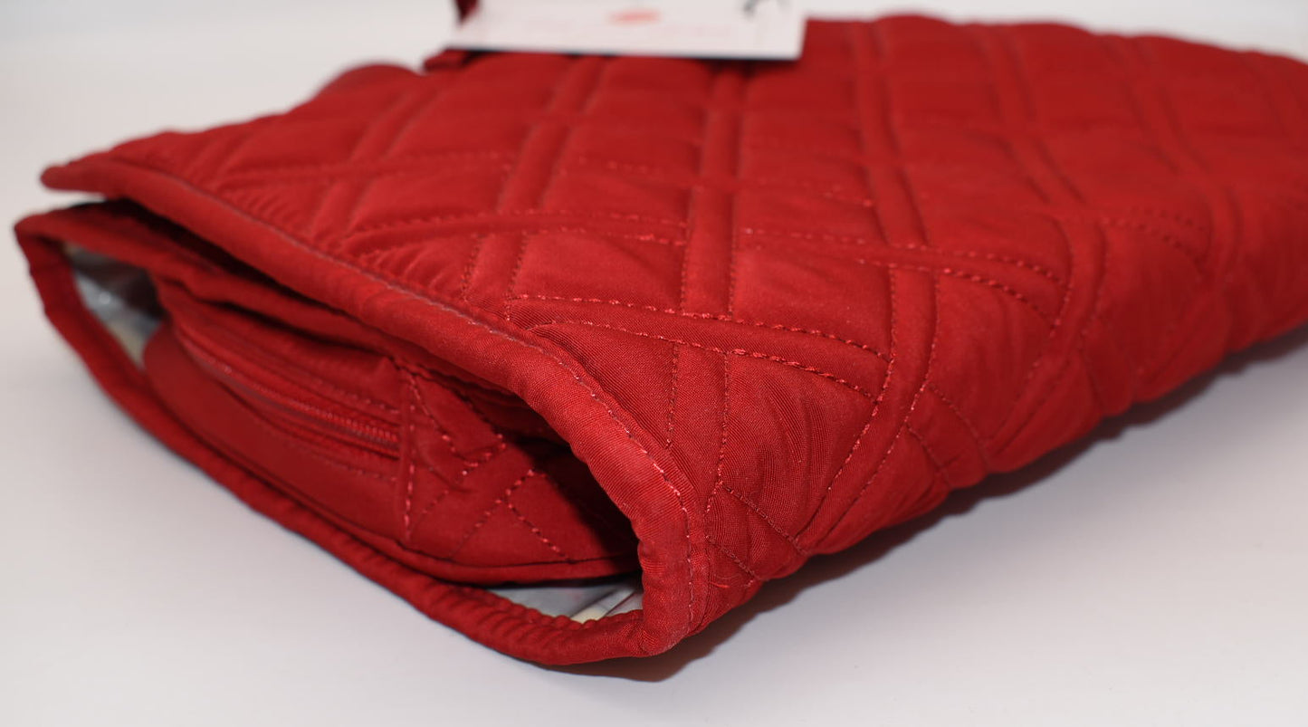 Vera Bradley Hanging Travel Organizer in Microfiber Red