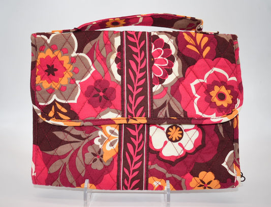 Vera Bradley Travel Jewelry Book Organizer Case in "Carnaby" Pattern