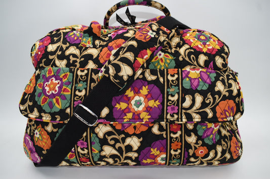 Vera Bradley Grand Traveler Bag in "Suzani" Pattern