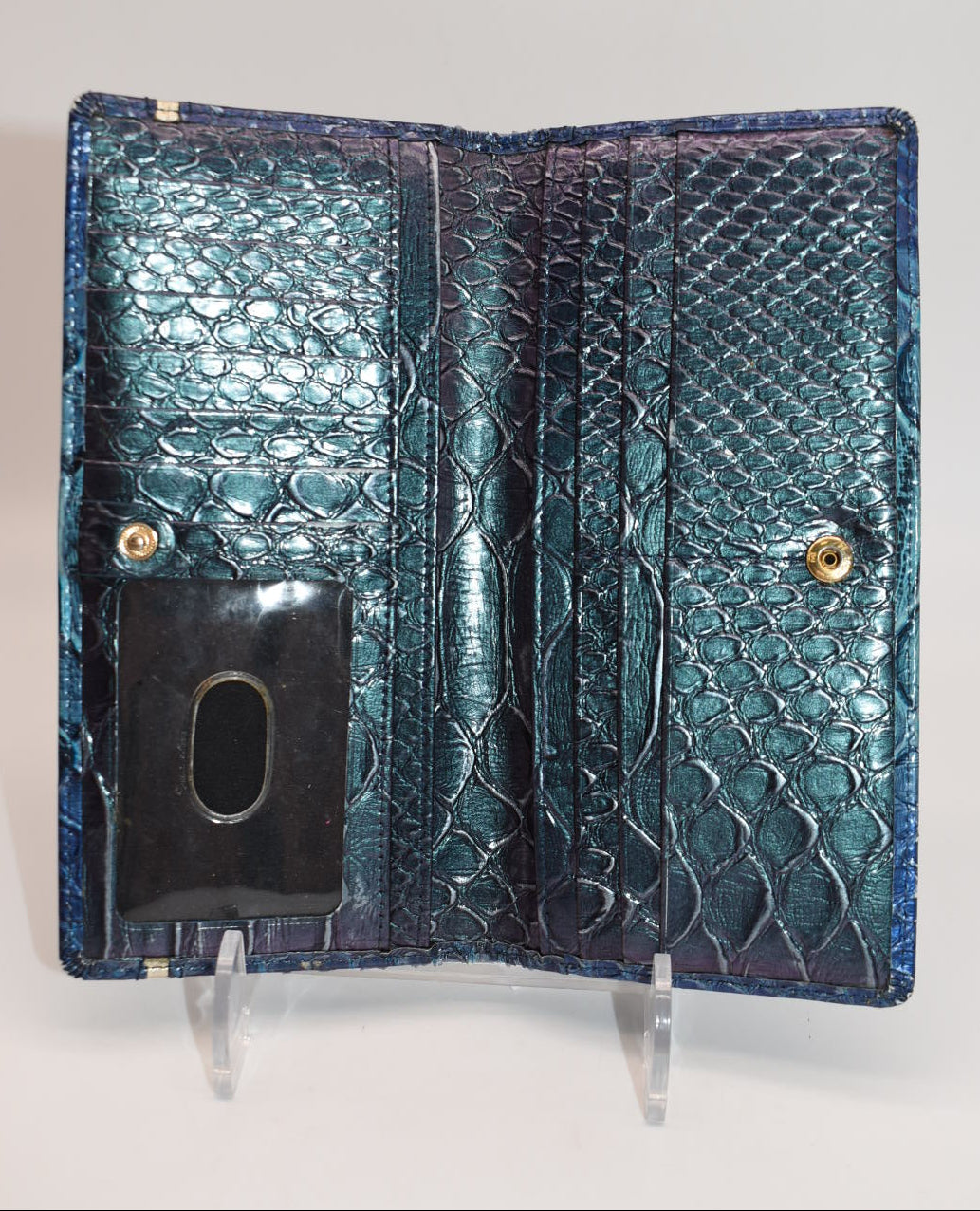 Brahmin Ady Wallet in Electric Blue Ateague