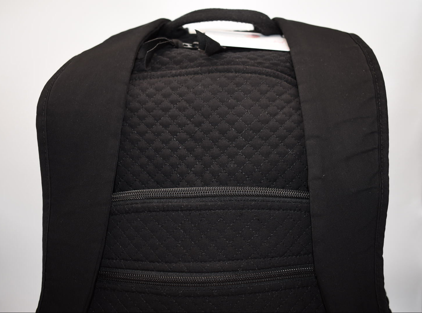 Vera Bradley Microfiber Campus Backpack in Black