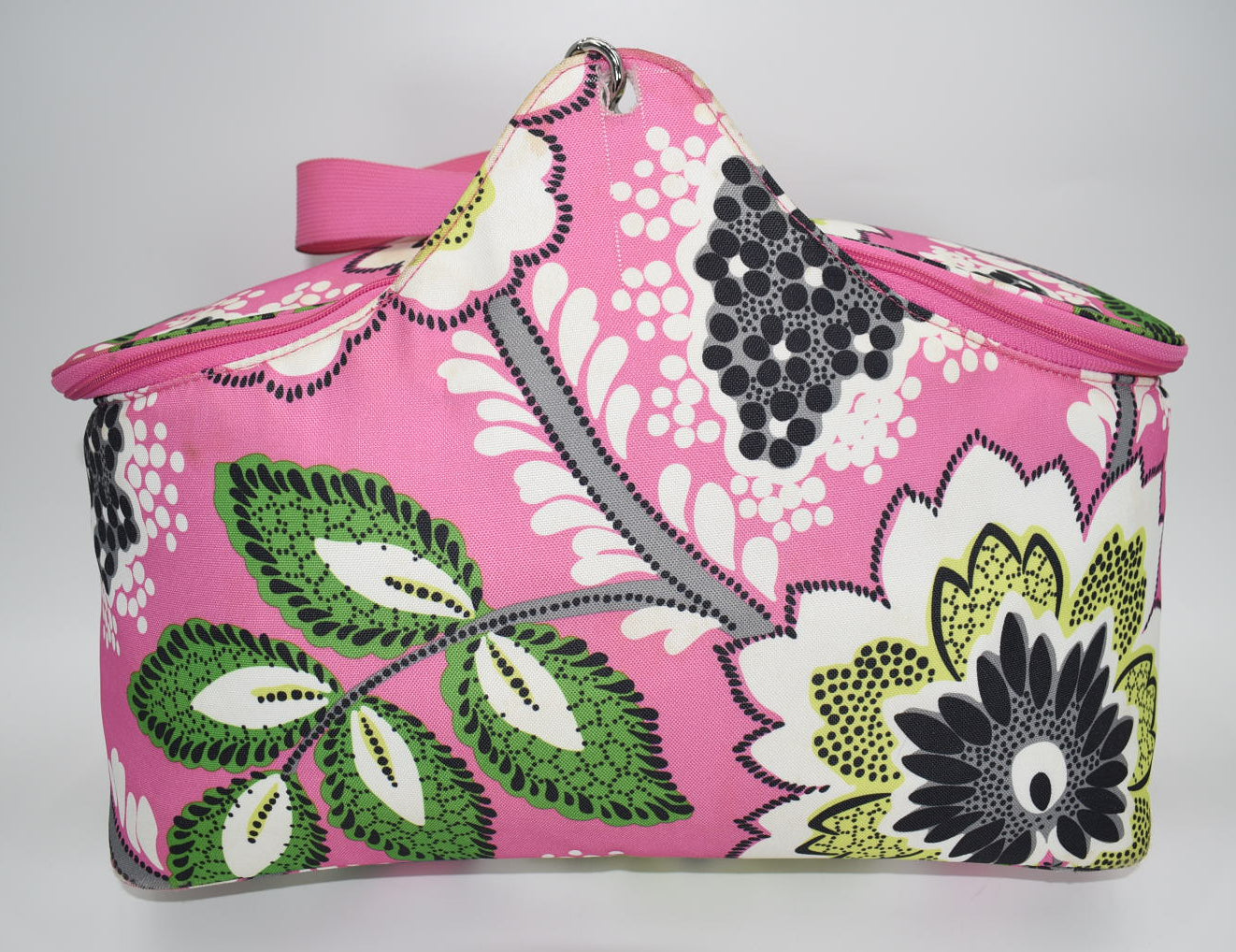 Vera Bradley Large Insulated Cooler Bag in "Priscilla Pink" Pattern