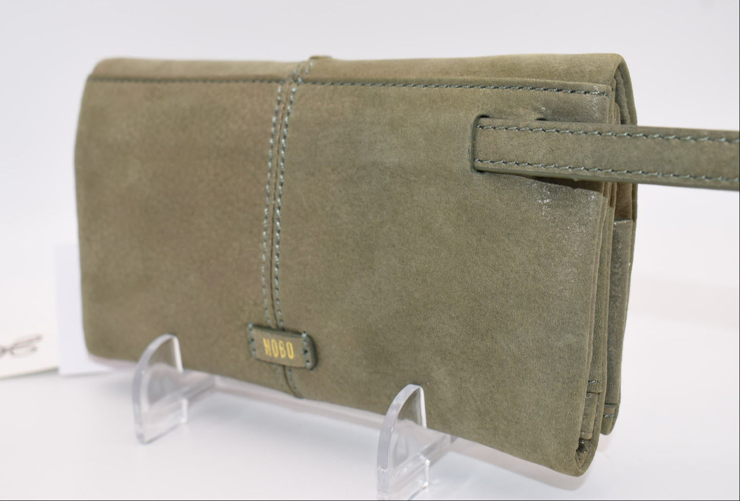 Hobo INTL Keen Continental Wallet in Golden Fir