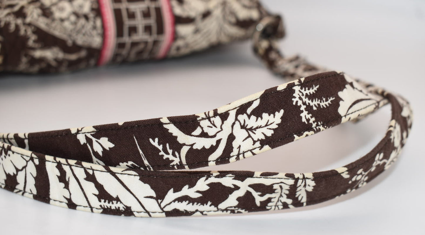 Vera Bradley Saddle Up Crossbody Bag in "Imperial Toile" Pattern