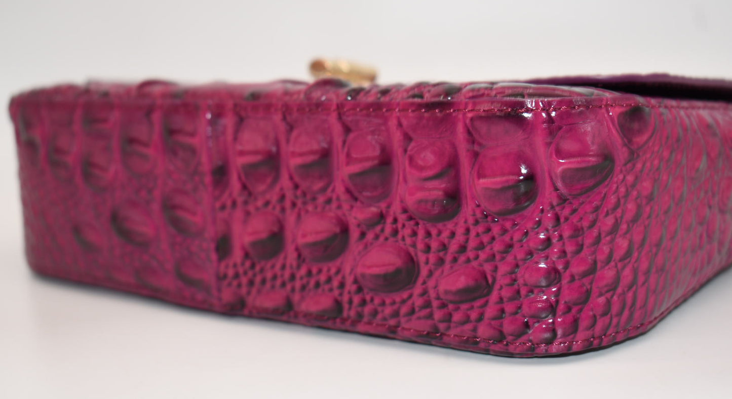 Brahmin Rosa Crossbody Bag in Sugar Plum Melbourne