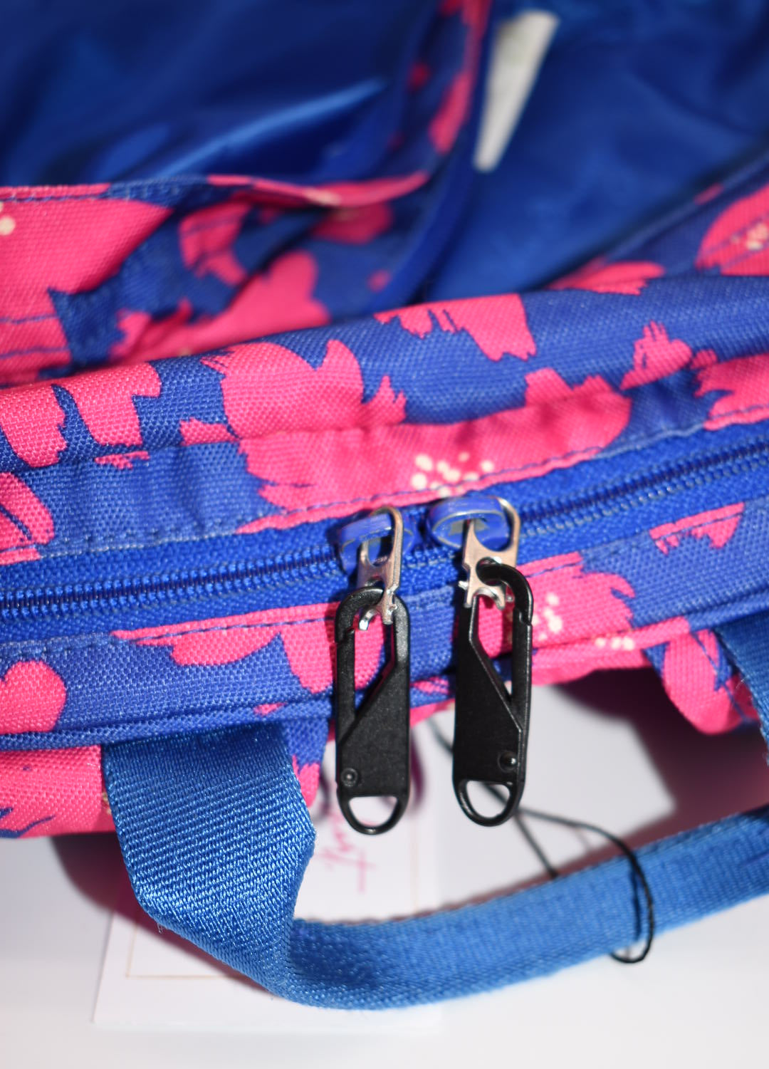 Vera Bradley XL Lighten Up Campus Backpack in "Art Poppies" Pattern