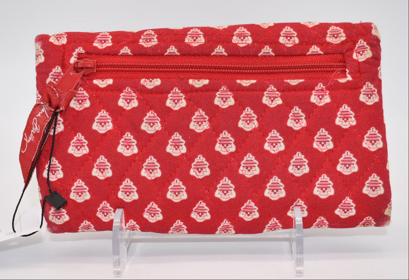 Vera Bradley Strap Crossbody Wallet in "Nantucket Red" Pattern