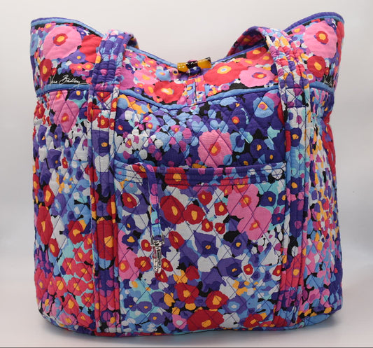 Vera Bradley Large Vera Tote Bag in "Impressionista" Pattern