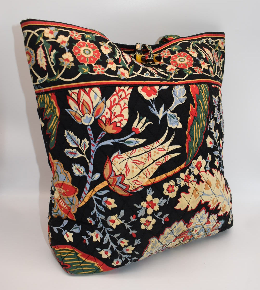 Vera Bradley Quilted Cotton Everyday Tote Bag in "Versailles" Pattern