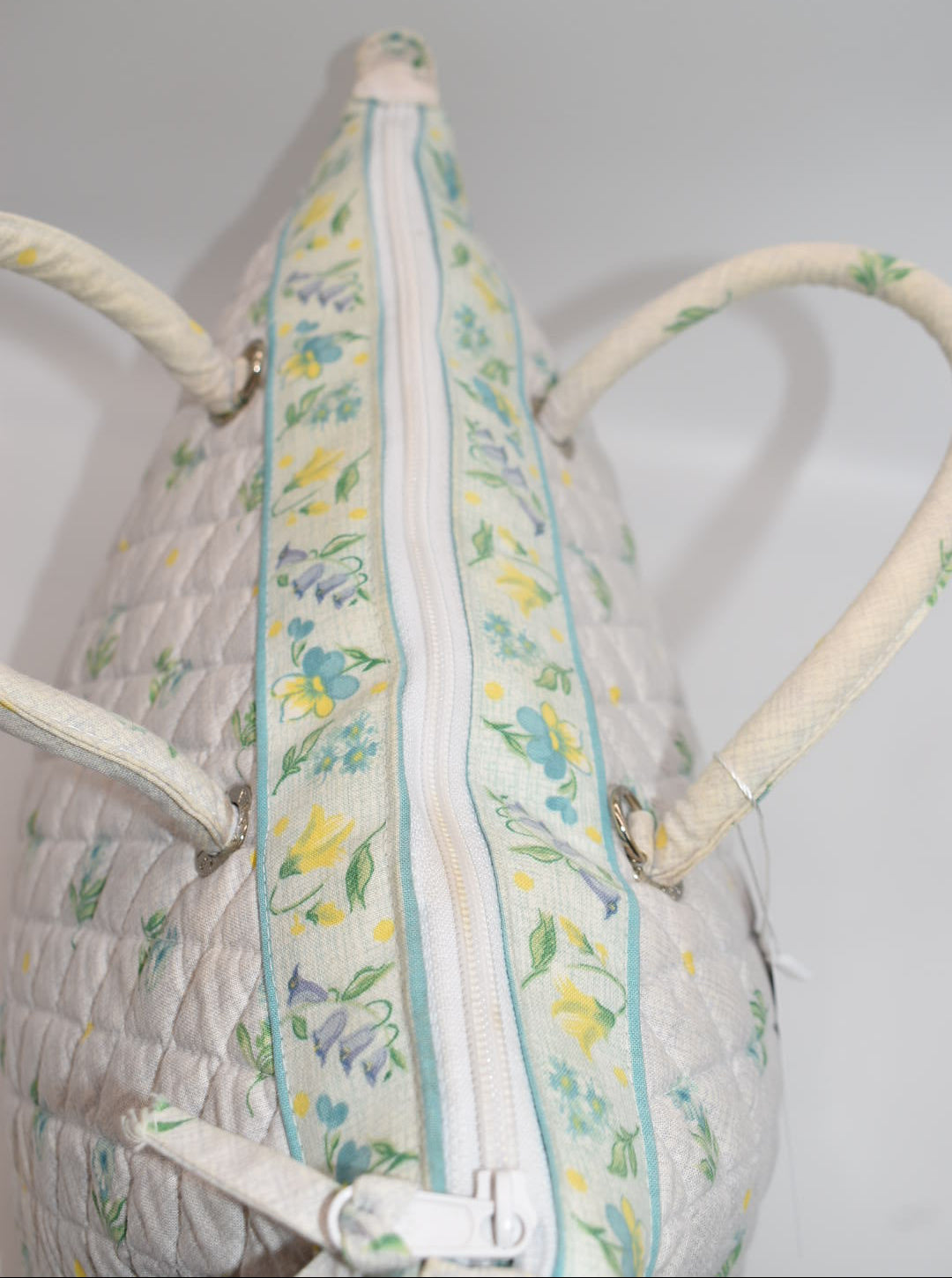 Vera Bradley Zip Top Satchel Bag in "Watercolor" Pattern