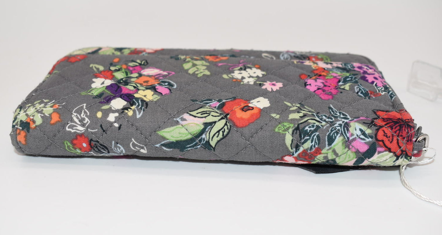 Vera Bradley RFID Accordion Wallet /Wristlet in "Hope Blooms" Pattern