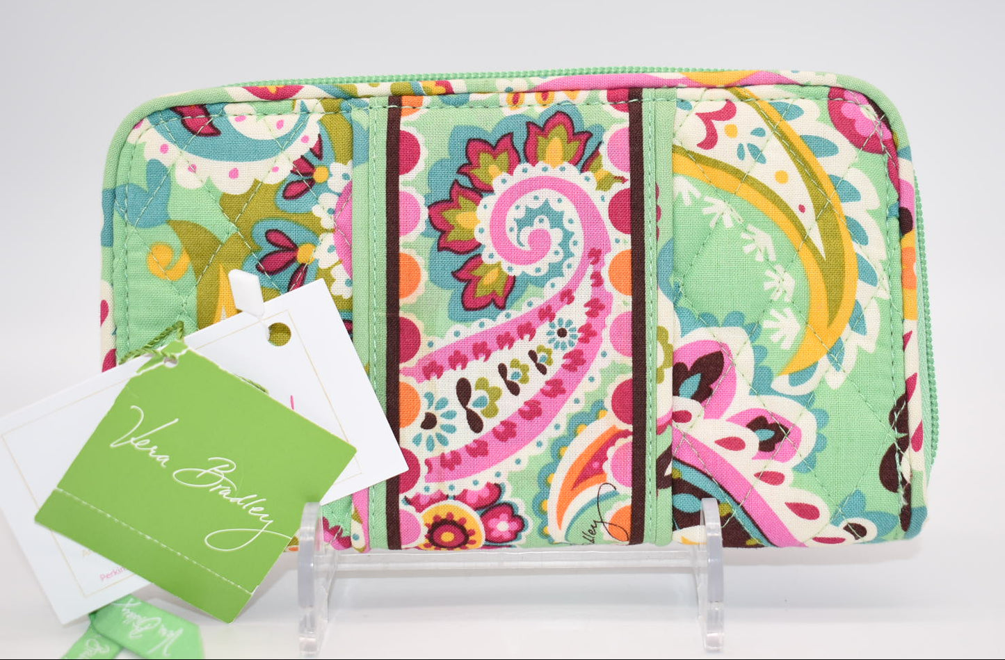 Vera Bradley Accordion Wallet in "Tutti Frutti" Pattern