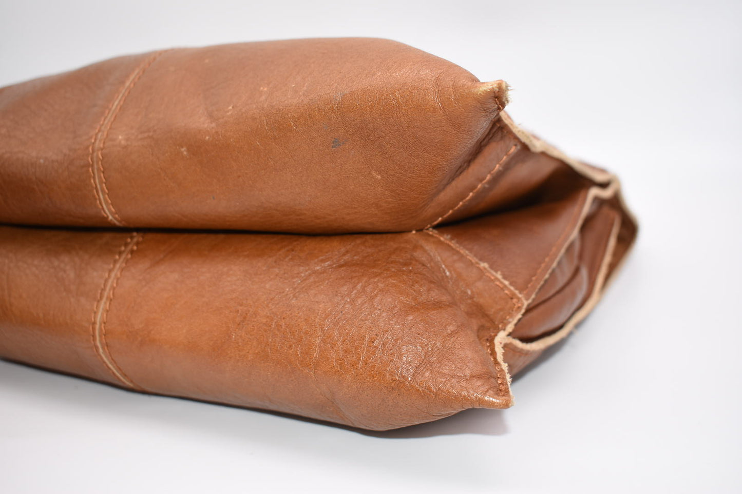 Hammit Leather Reversible Dune Crossbody Bag