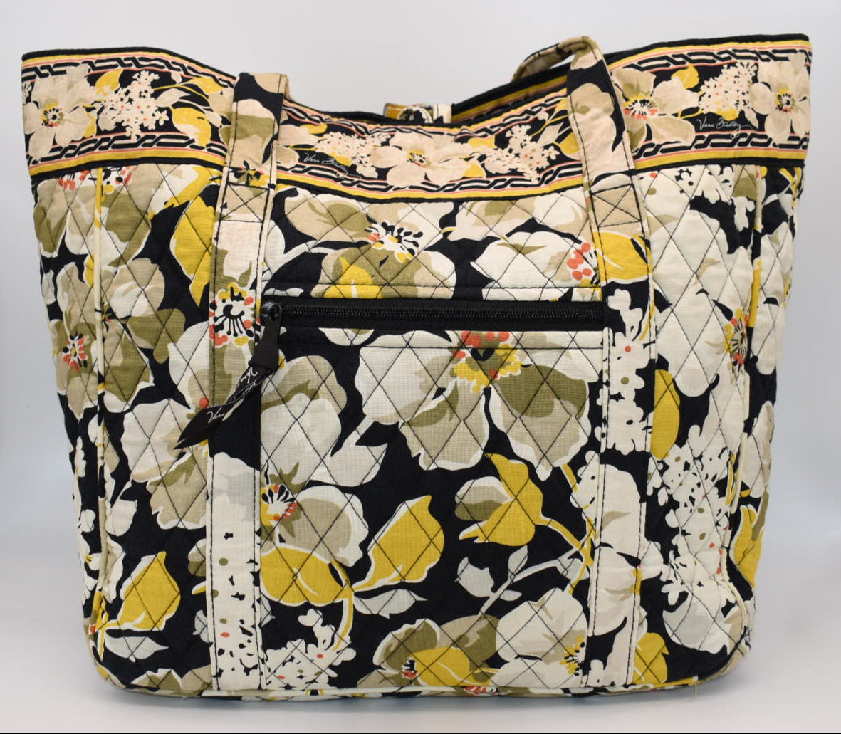 Vera Bradley Laptop Tote Bag in "Dogwood" Pattern