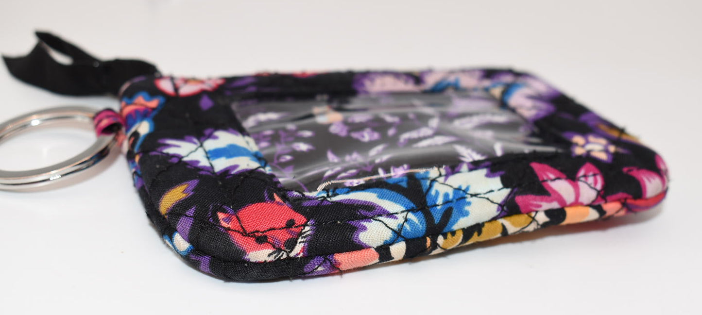 Vera Bradley Zip ID Case in "Foxwood" Pattern