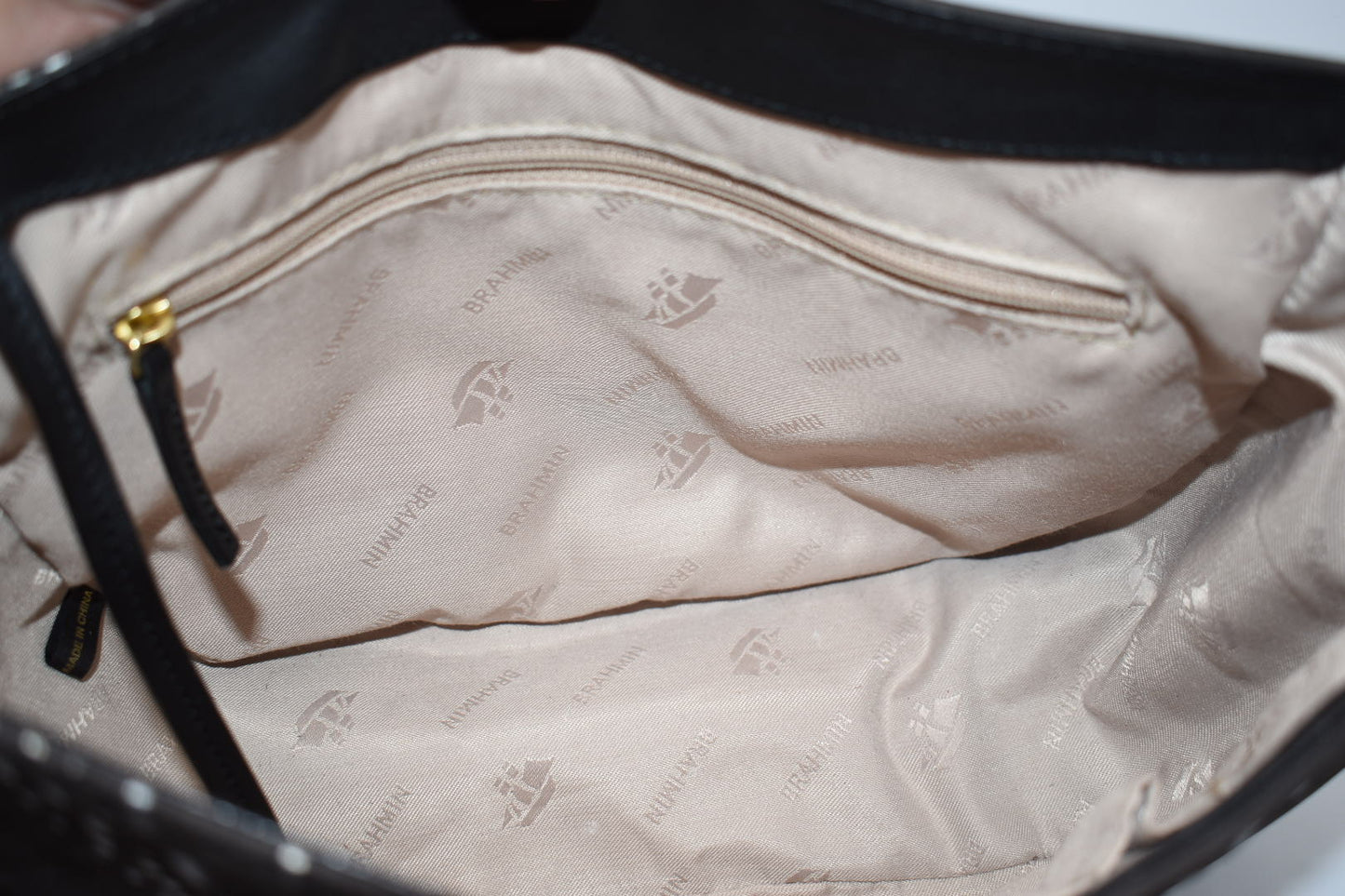 Brahmin Sonny Crossbody Bag in Iron Wilminton Graphite