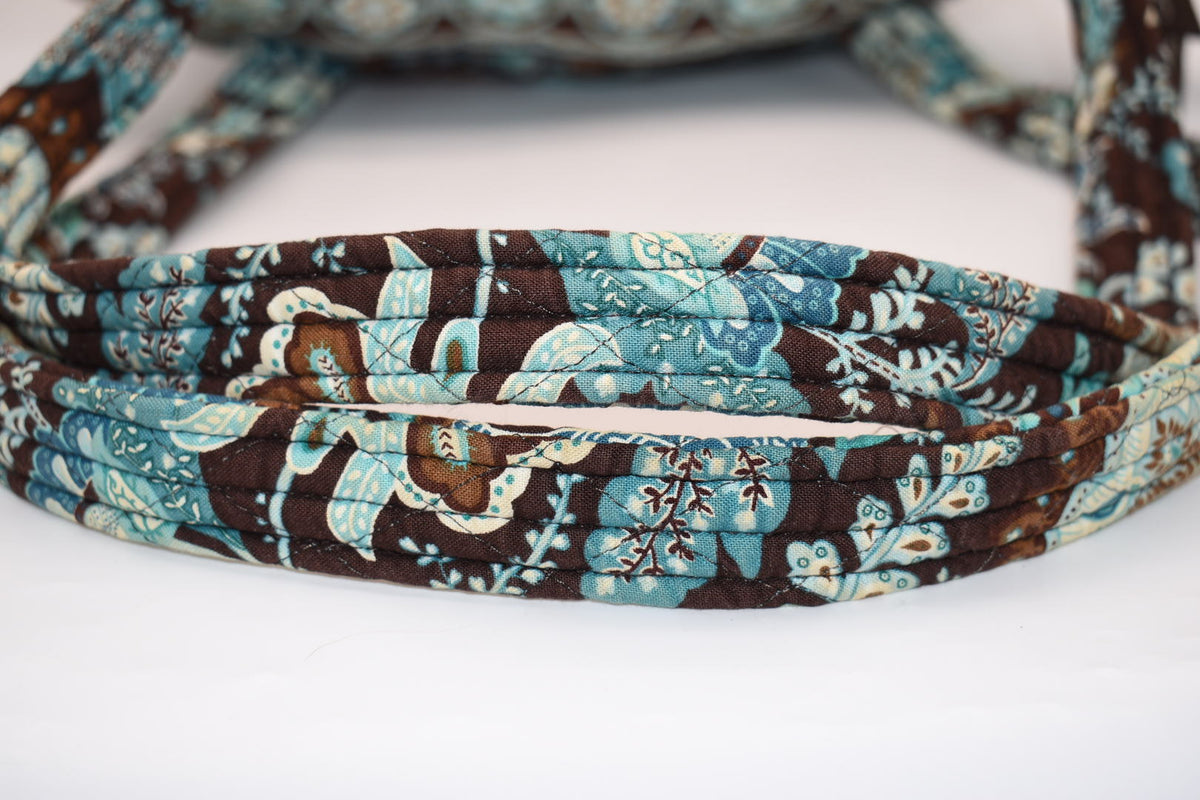 Vera Bradley Villager Tote Bag in "Java Blue" Pattern